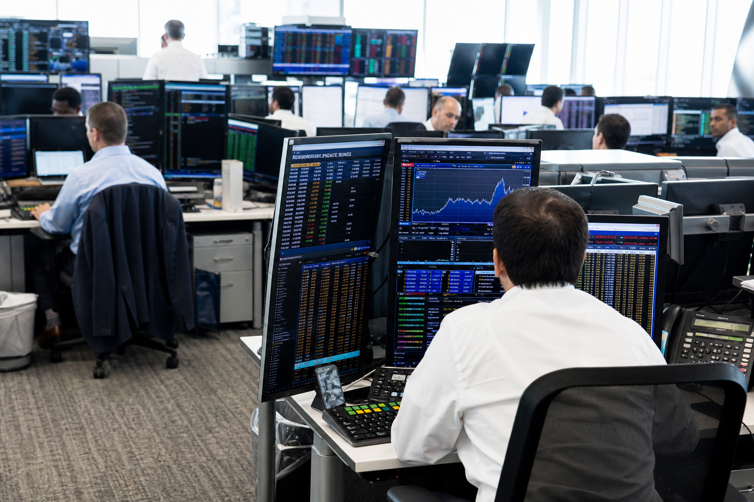 Editorial illustration: PRIMARY SUBJECT — this editorial photo illustrates a story about Intercontinental Exchange, Inc., a Financial - Data & S
