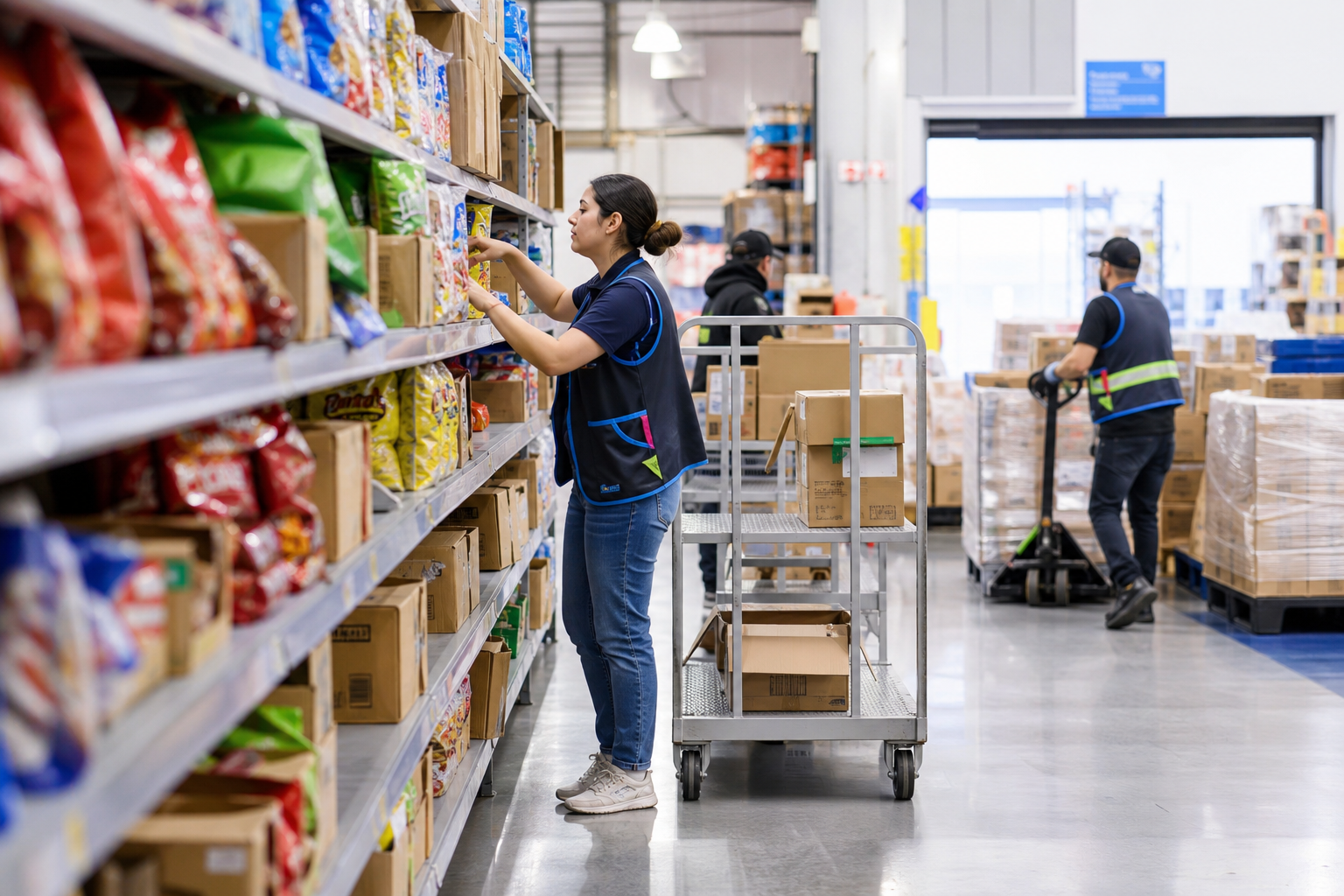 Editorial illustration: PRIMARY SUBJECT — this editorial photo illustrates a story about Walmart Inc., a Discount Stores company in the Consumer
