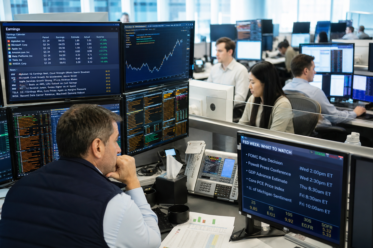Editorial illustration: PRIMARY SUBJECT — this editorial photo illustrates a story about State Street SPDR S&P 500 ETF, a Asset Management compa